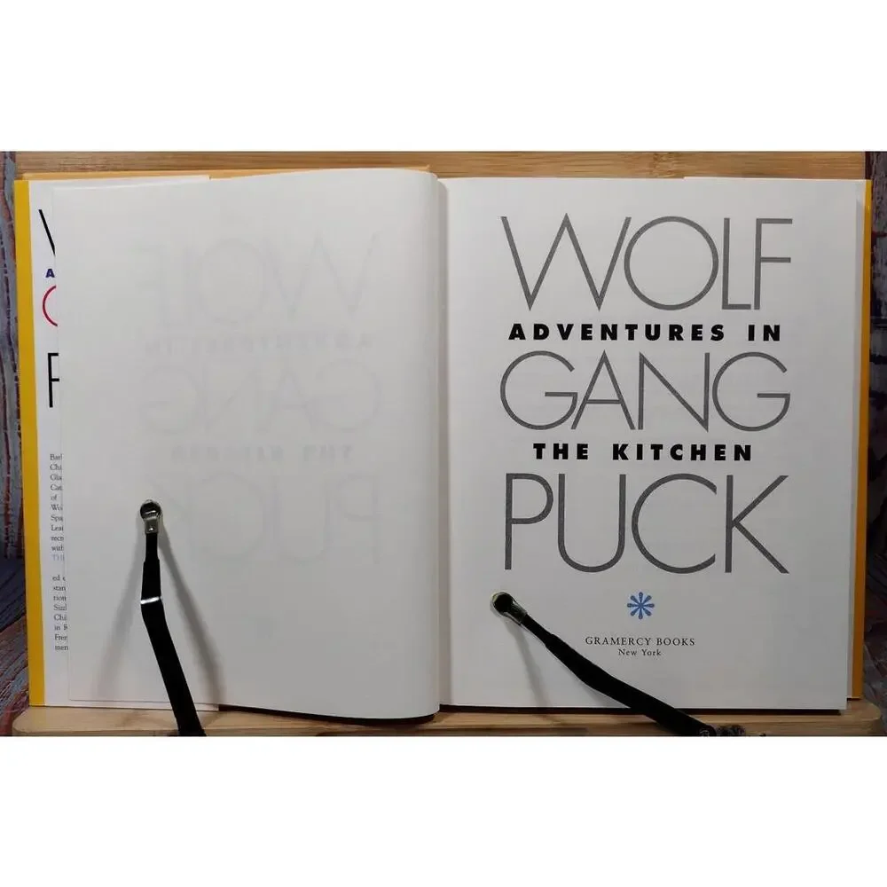 Wolfgang‎ Puck: Adventures in the Kitchen - Hardcover Cookbook